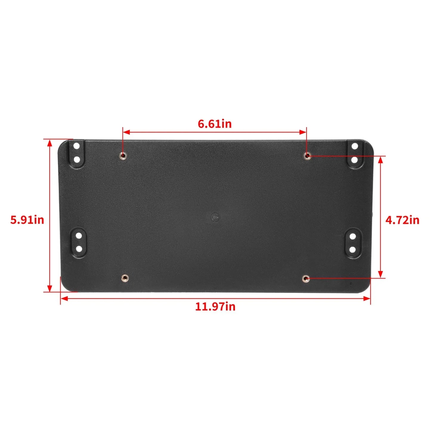 Rear License Plate Mounting Bracket For Mercedes-Benz A-Class With Screws