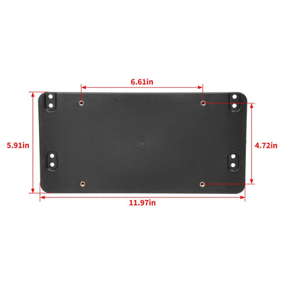 Rear License Plate Mounting Bracket For Mercedes-Benz A-Class With Screws