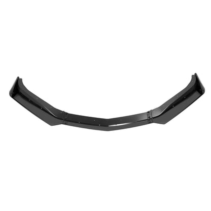 For 16-24 Camaro SS LS LT RS Gloss Blk Front Bumper Lip Splitter Spoiler