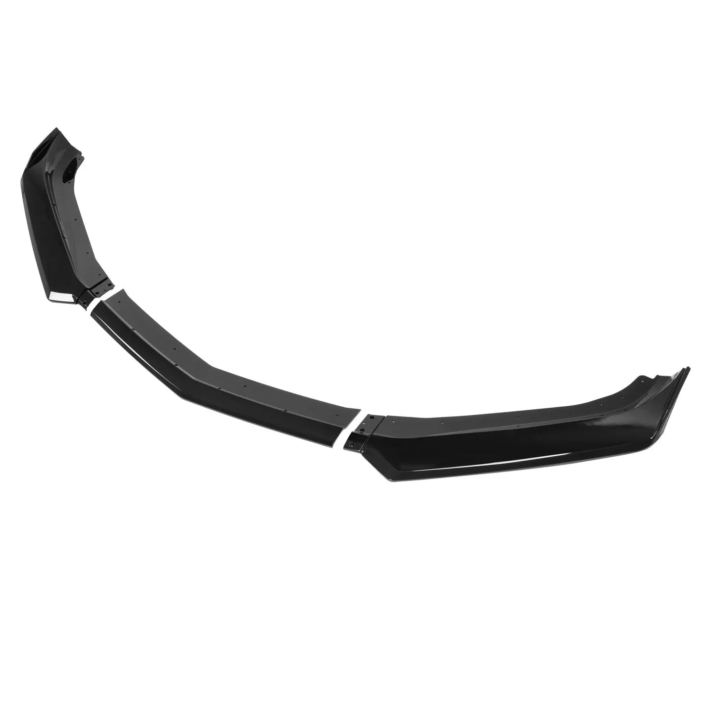 For 16-24 Camaro SS LS LT RS Gloss Blk Front Bumper Lip Splitter Spoiler